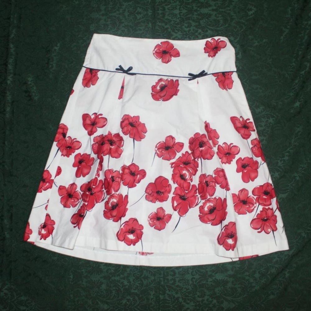Vintage Flower midi fairy style skirt